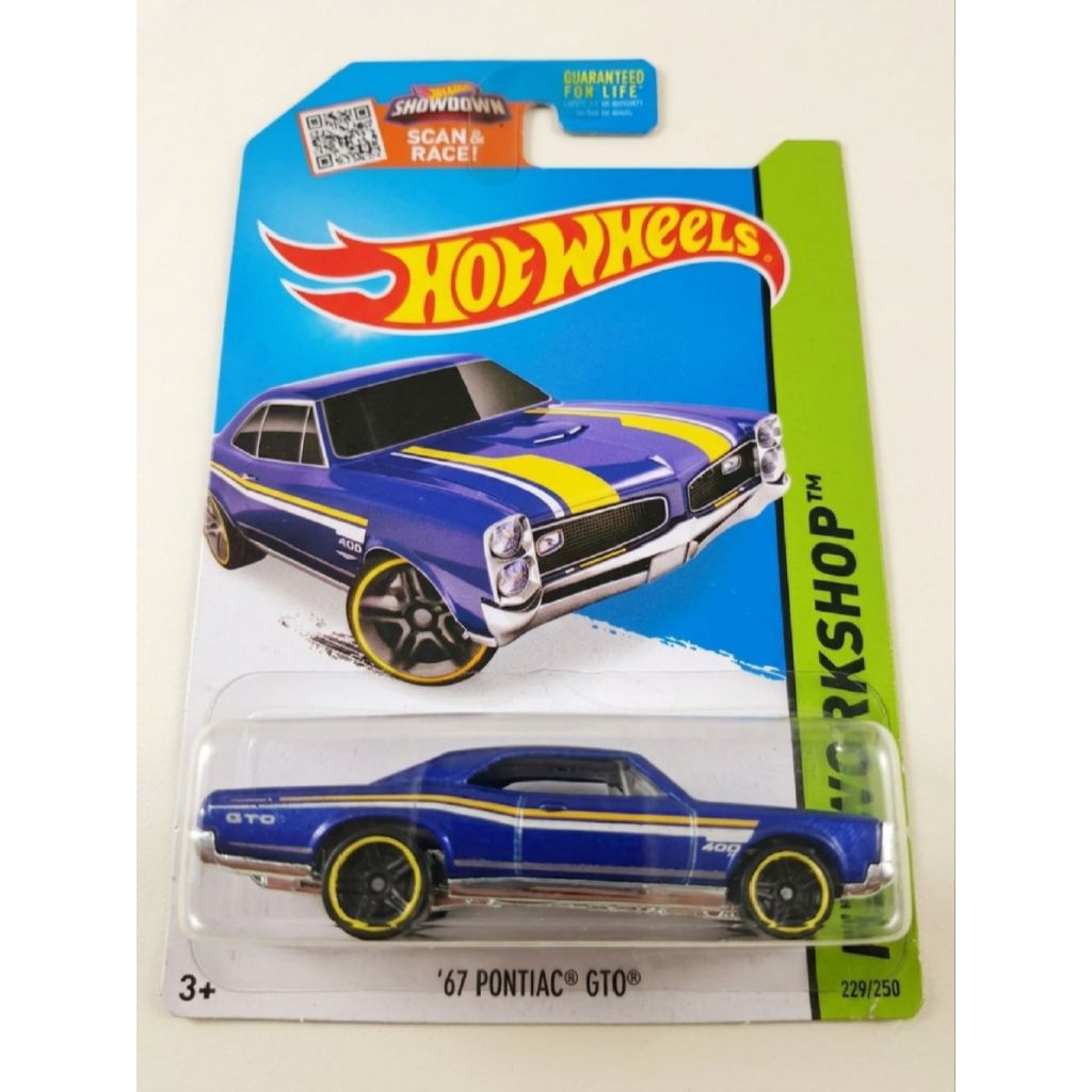 Hot Wheels ‘67 Pontiac GTO Diecast 1:64 Original