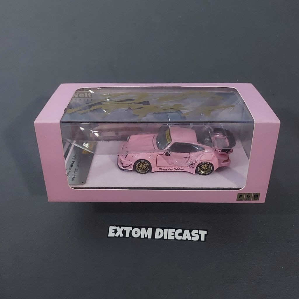 PGM Porsche RWB Kreug Des Sideus Pink Sign Akira Nakai Owner RWB