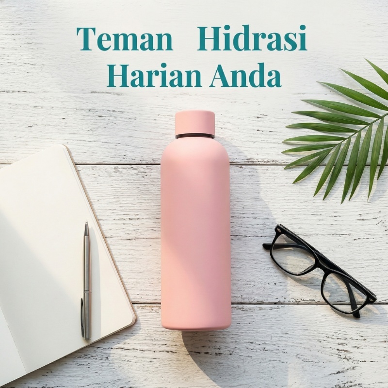 500ML Botol minum stainless steel portabel / STAINLESS STEEL 304 / untuk air panas dan dingin /termo