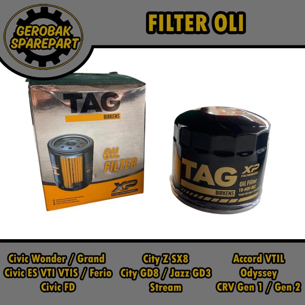 Filter Oli / Oil Filter - Honda Civic Wonder Grand ES VTI VTIS Ferio FD / City Z SX8 GD8 / Jazz GD3 