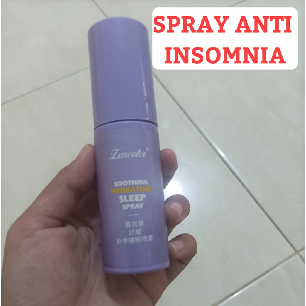Sleep Pillow Spray Tidur Nyenyak Atasi Insomnia Semprotan Bantu Susah Tidur Nyenyak