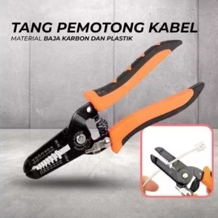 Tang Potong Kupas Kabel - Kabel Listrik Multifungsi