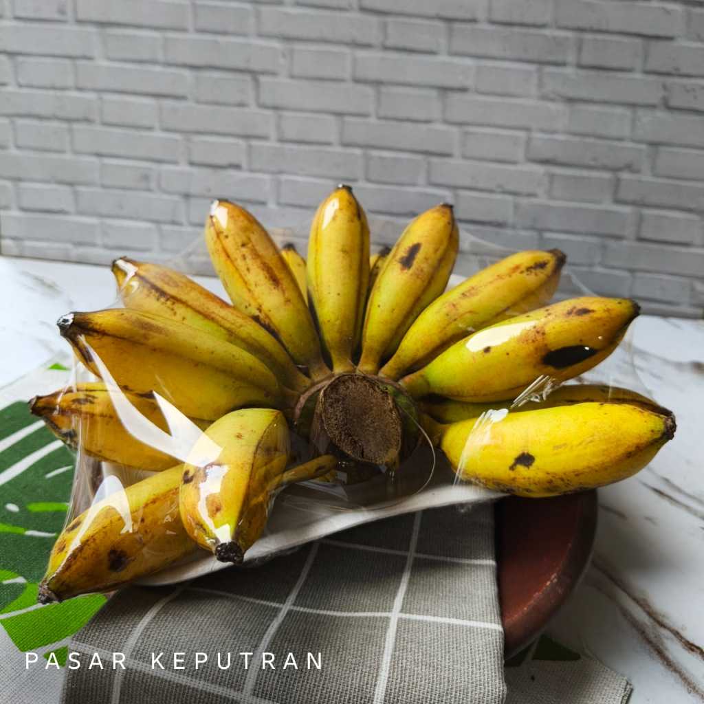 Pisang mas , golden banana, pisang mas 1 sisir