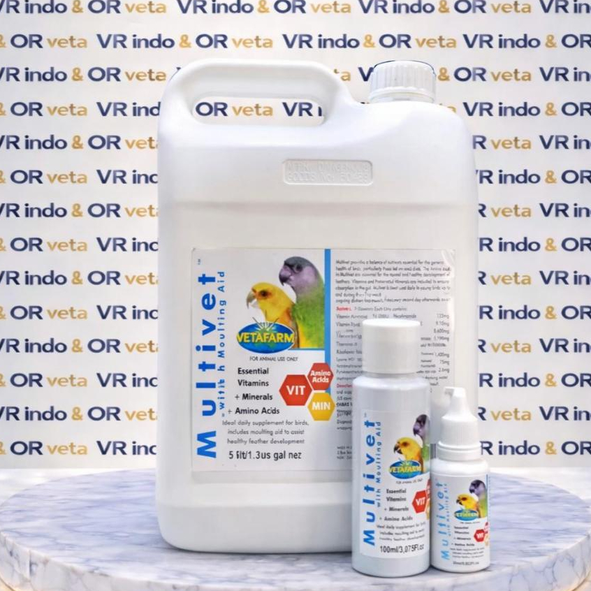 MULTIVET VETAFARM MOLTING VITAMIN BURUNG
