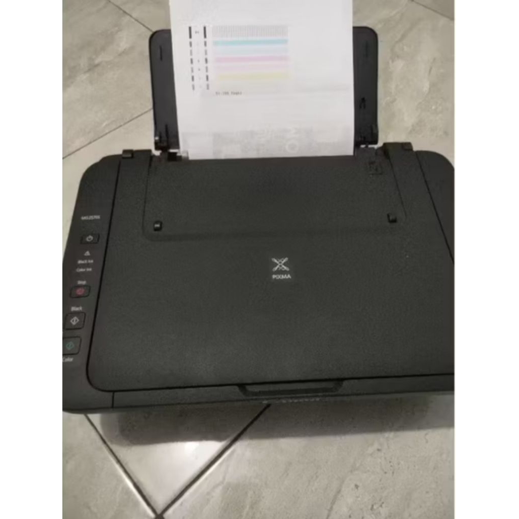 Printer Canon Pixma MG2570s bekas + catridge tambahan