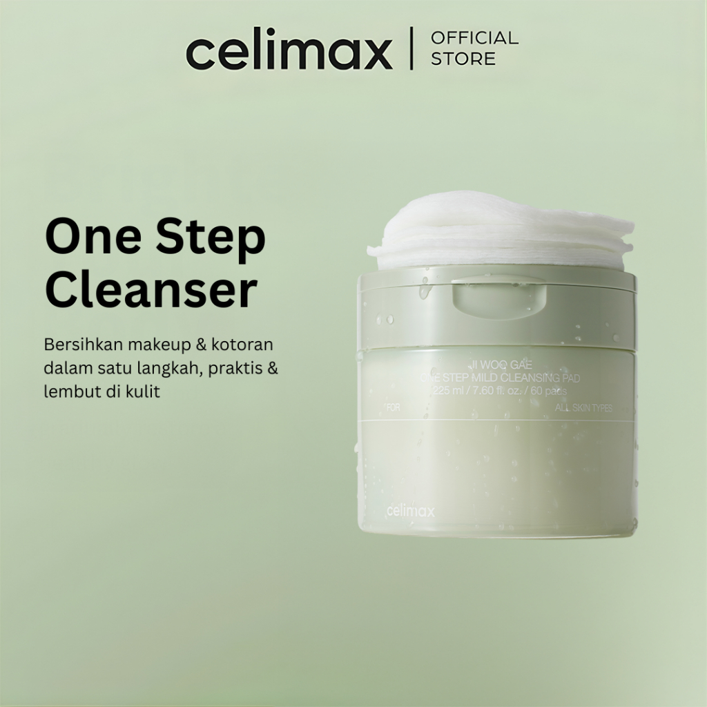 CELIMAX Ji Woo Gae One Step Mild Cleansing Pad 225ml/60pads