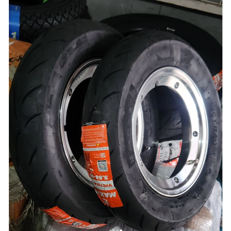 paketan velg avr polish dan ban maxxis r10