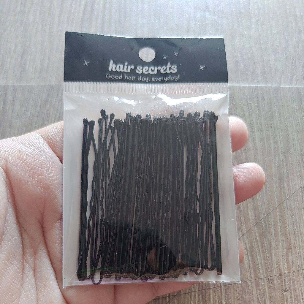 Hair Secrets Bobby Pin Jepit Biting Tebal Pramugari Panjang isi 30pcs Wave
