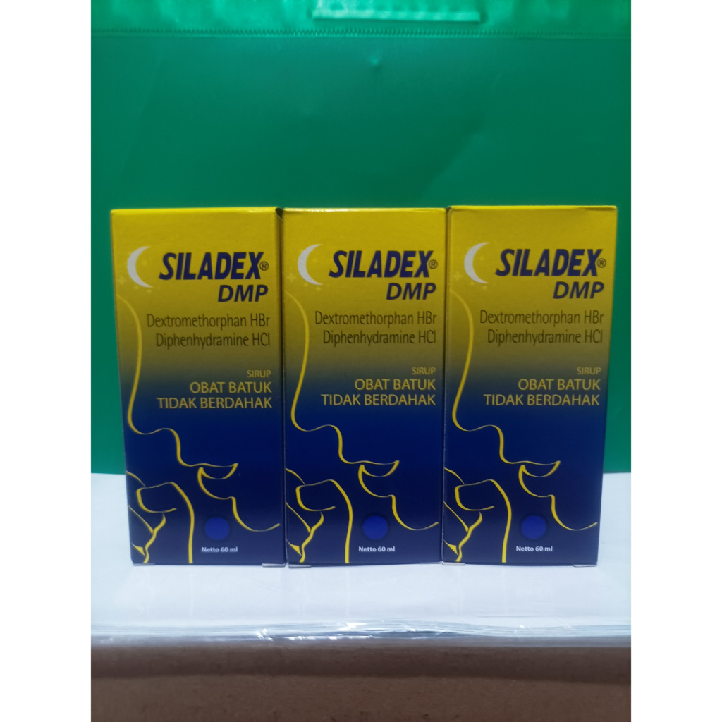 Siladex kuning DMP sirup 60ml obat untuk Meredakan Batuk Kering