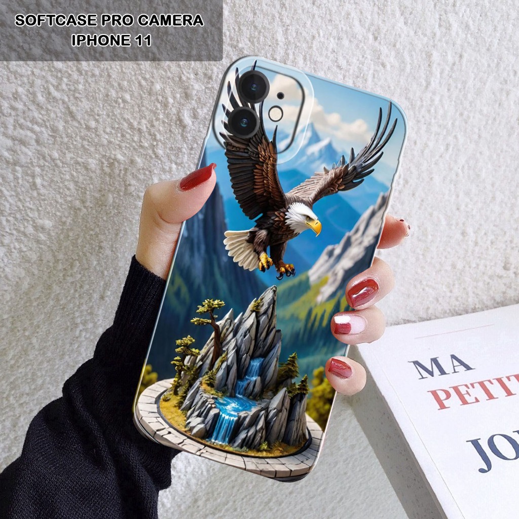 Softcase iPhone 11 / 11 Pro / 11 Pro Max / 12 / 12 Pro / 12 Pro Max - { EAGLE CHYCS } - Softcase Luc