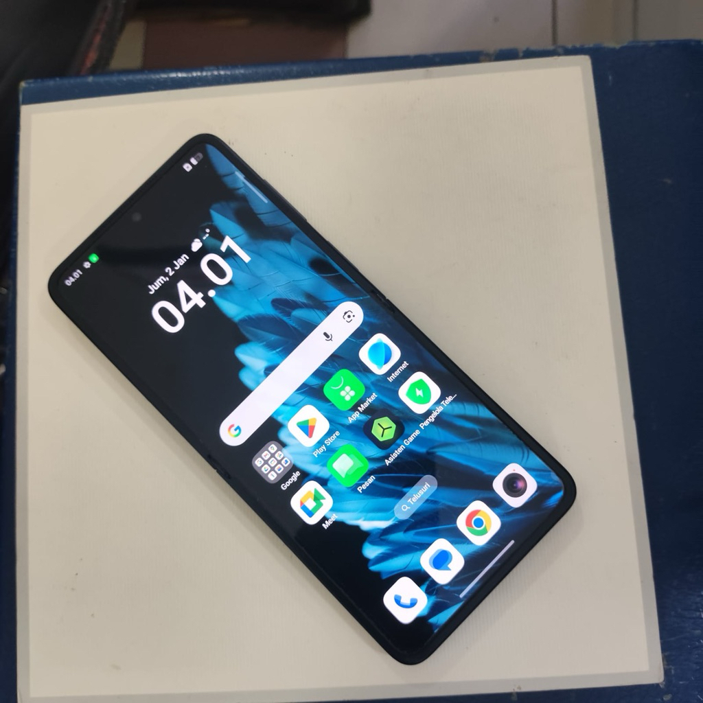Oppo flip n2 ram 8/256 second fullset original termurah