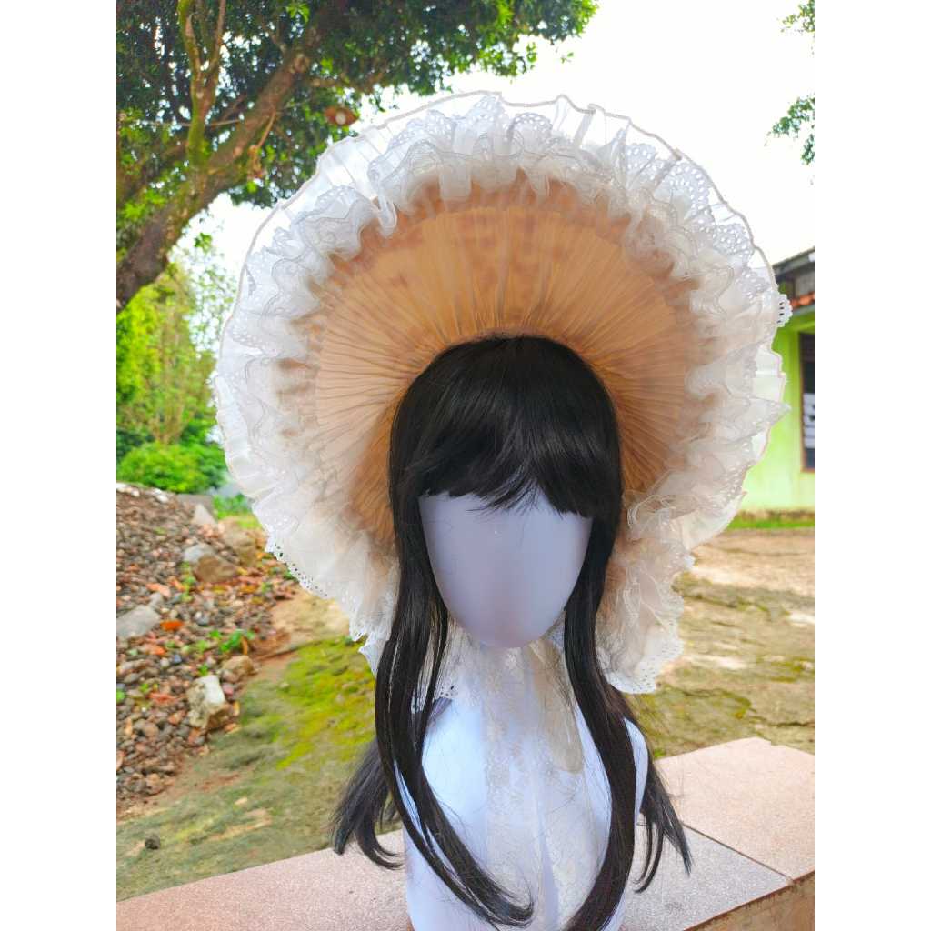 Topi Noni, Bonnet, Victorian, Lolita