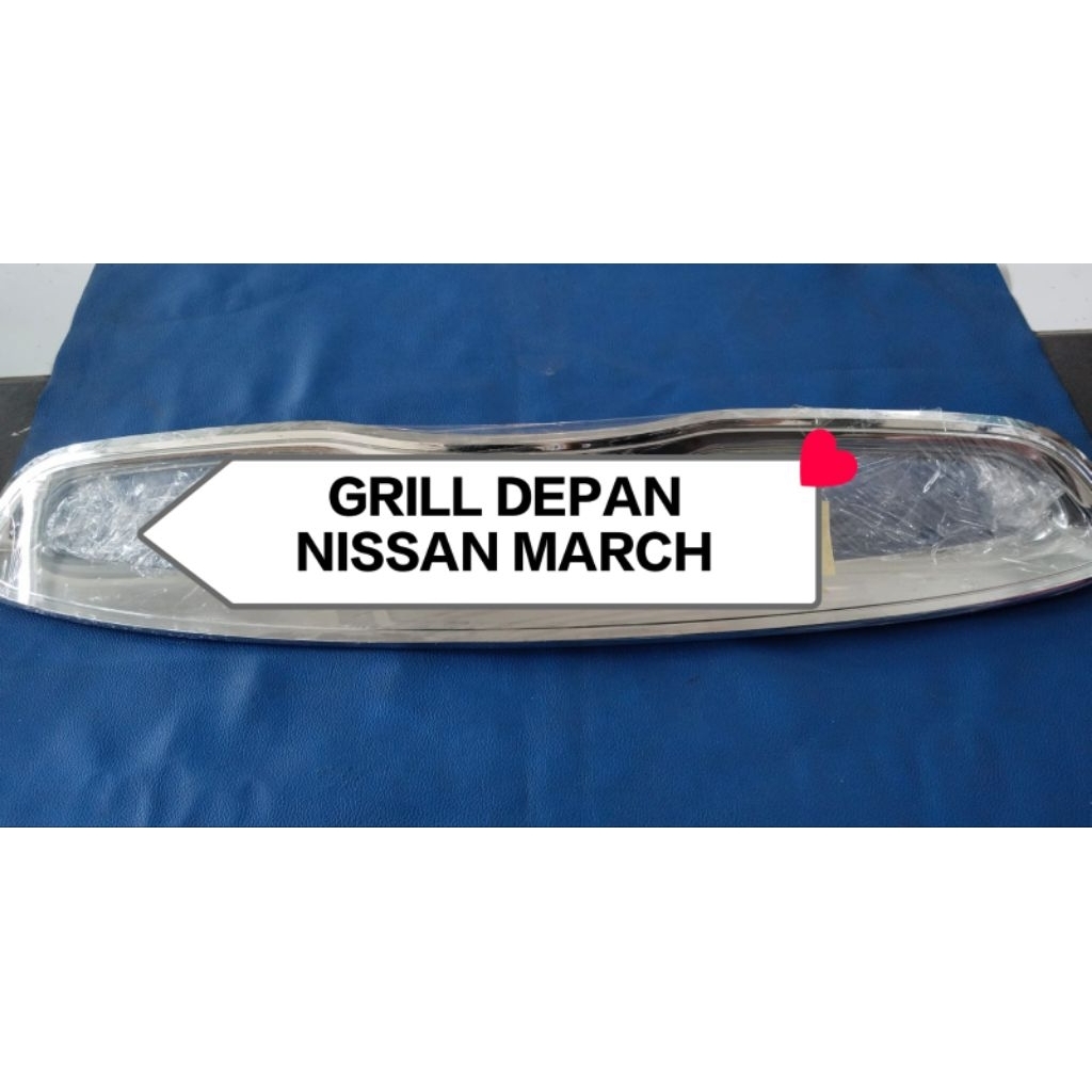 Grill depan nissan march