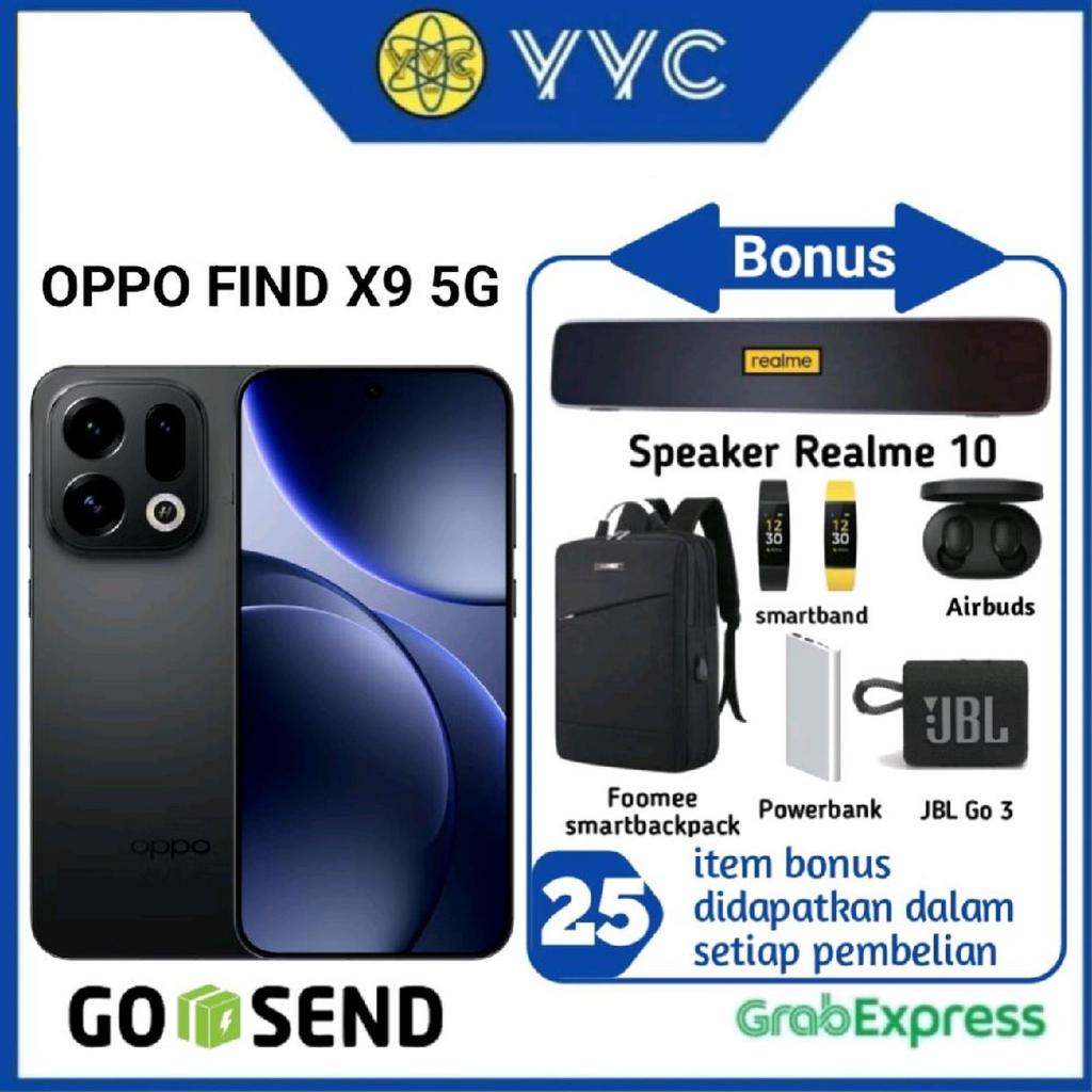 Oppo Find X9 5G Ram 12/256GB [Ram 12GB Internal 256GB] - Garansi Resmi