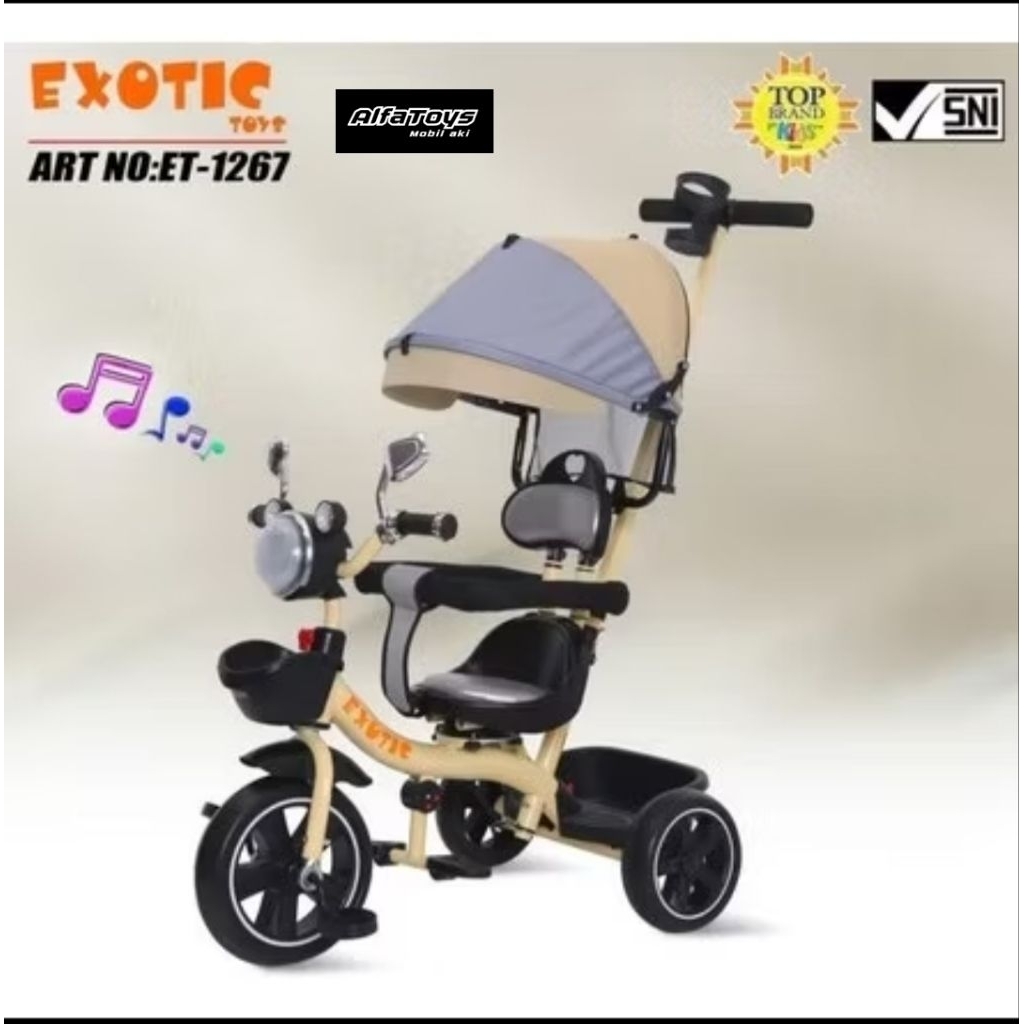 EXOTIC TRICYCLE ET 1267 SEPEDA RODA TIGA SEPEDA ANAK