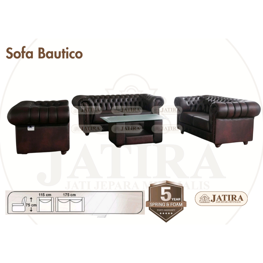 Sofa Bautico | Sofa Tamu Ocean Mewah Klasik Palembang