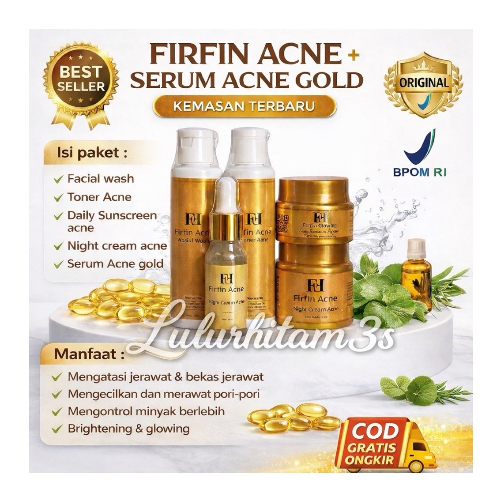 FIRFIN ACNE + SERUM ACNE GOLD