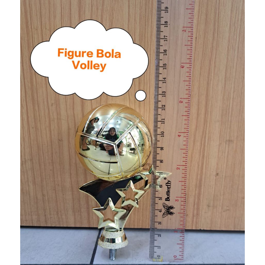 Figure Trophy / Kepala Trophy Bola Volley (Perpcs)