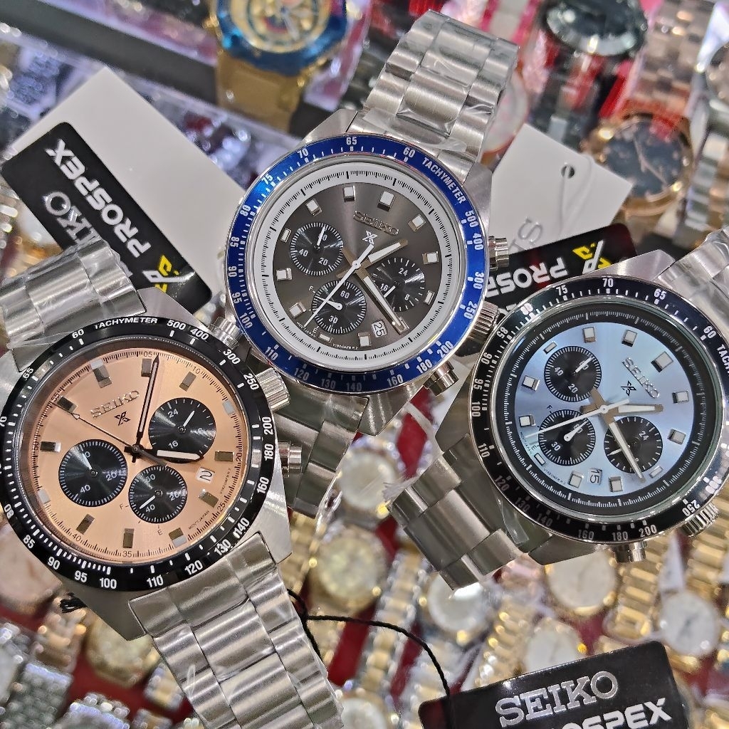 Jam Tangan Pria Seiko Prospex Speedtimer SSC Chrono Aktif