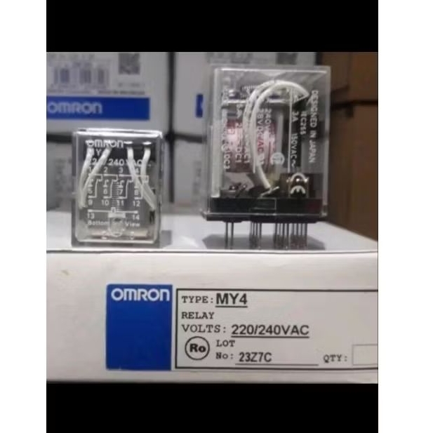 Relay MY4 Omron 24VDC ORIGINAL OMRON