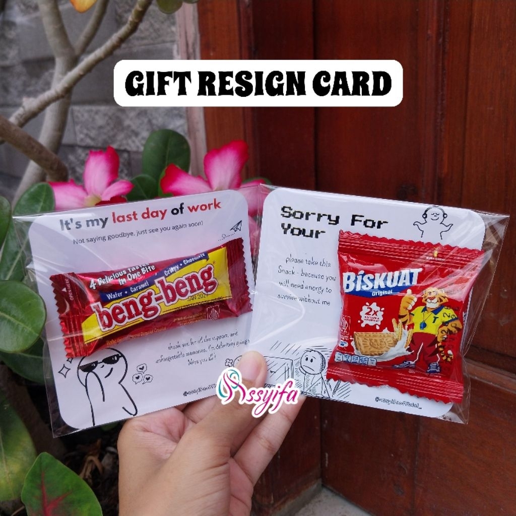 Mini Snack Gift Resign | Hadiah Kado Perpisahan Kerja