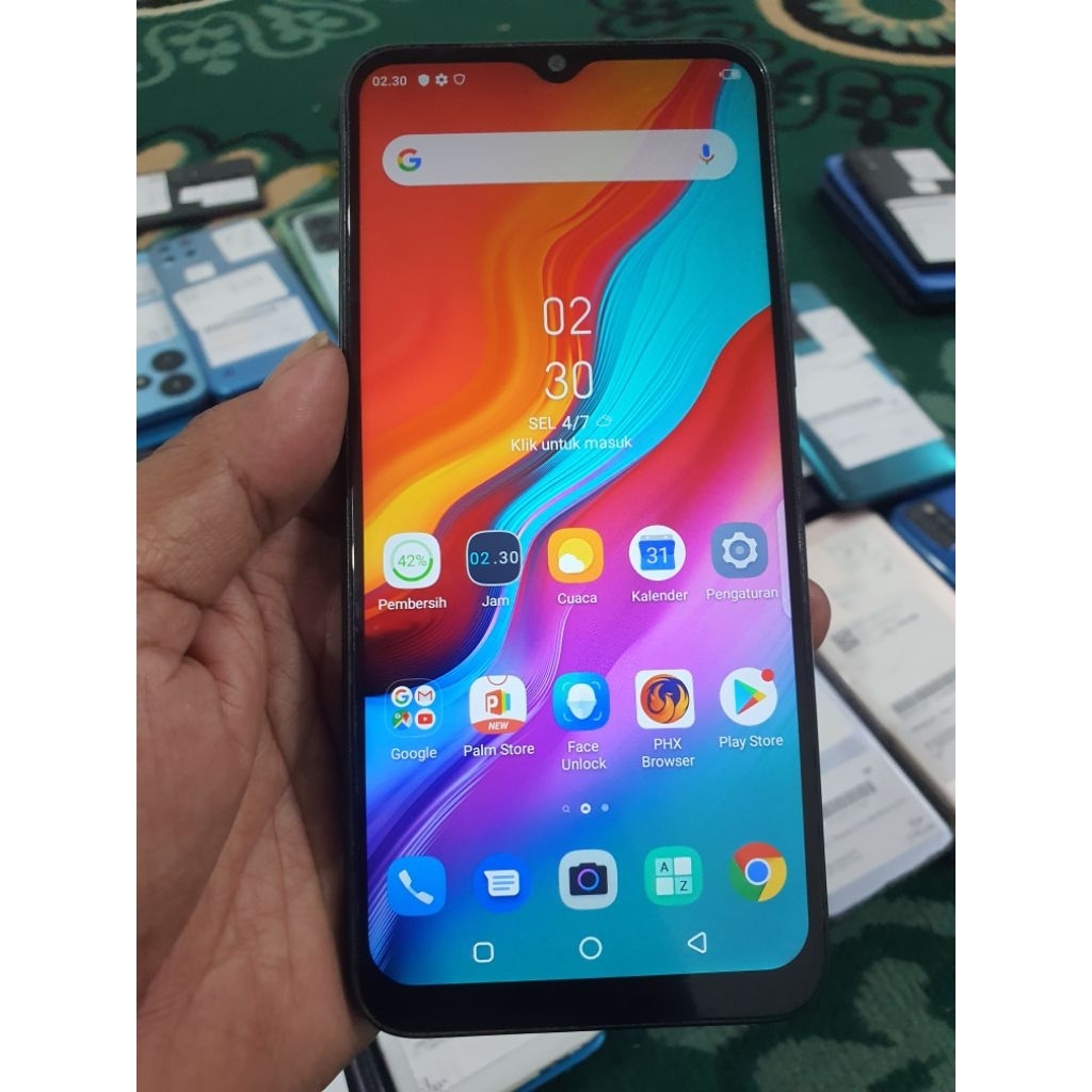 INFINIX HOT 8 RAM 3/32 SECOND