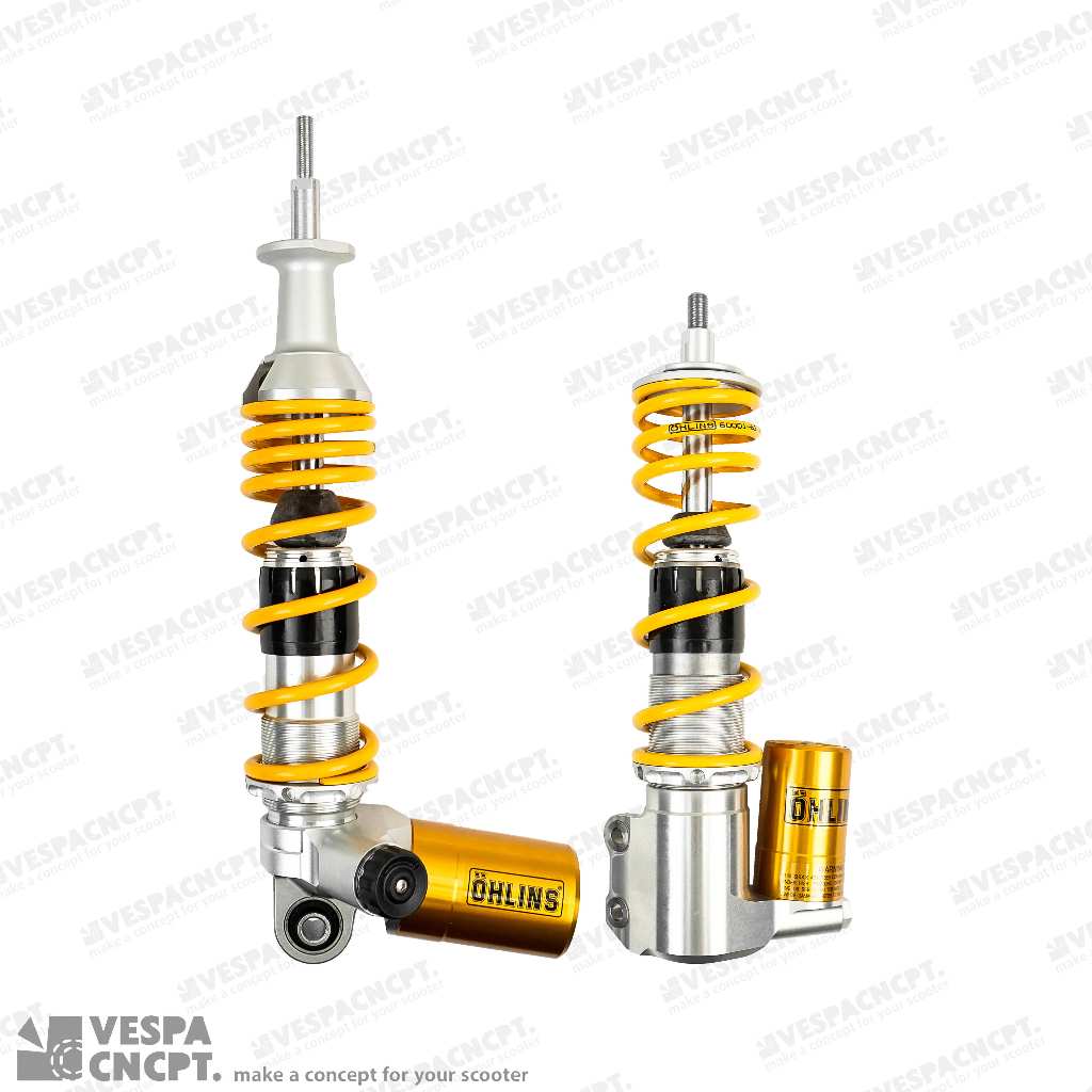 Shock Tabung Shockbreaker Ohlins Set Front Rear Vespa Lx S Lxv PI 301 & PI 302