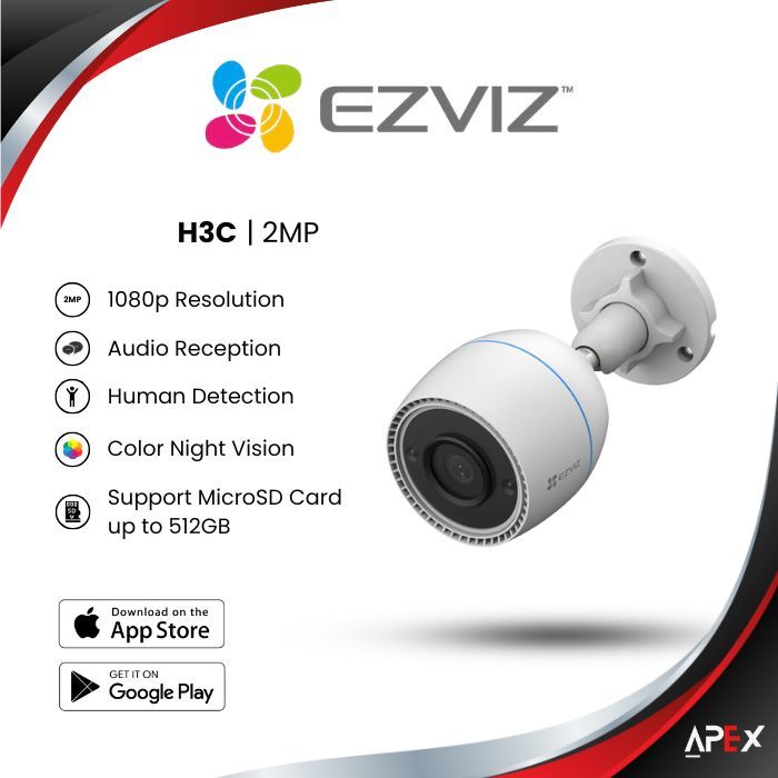 H3C EZVIZ COLOR NIGHT IP CAM WIRELESS EZVIZ