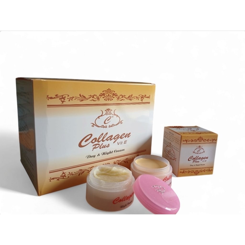 [12pcs] Cream Collagen Susun Ori Siang & Malam