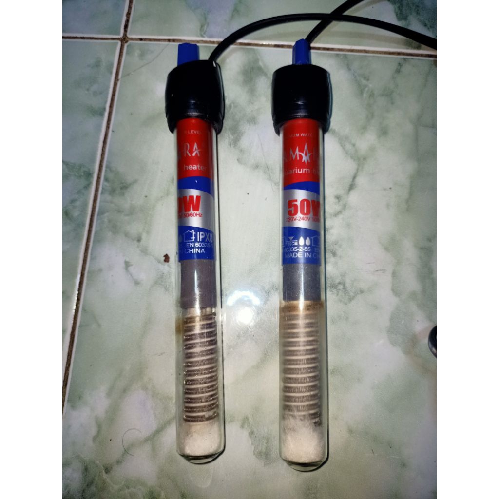 heater aquarium arwana arowana aquascape amara 50 watt