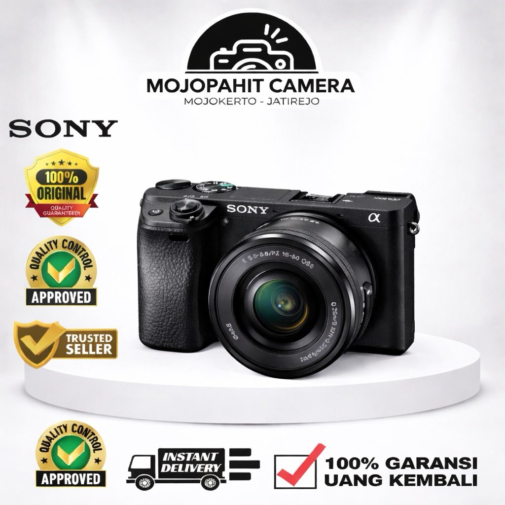 SONY A6300 LENSA 16-50MM SECOND BERGARANSI