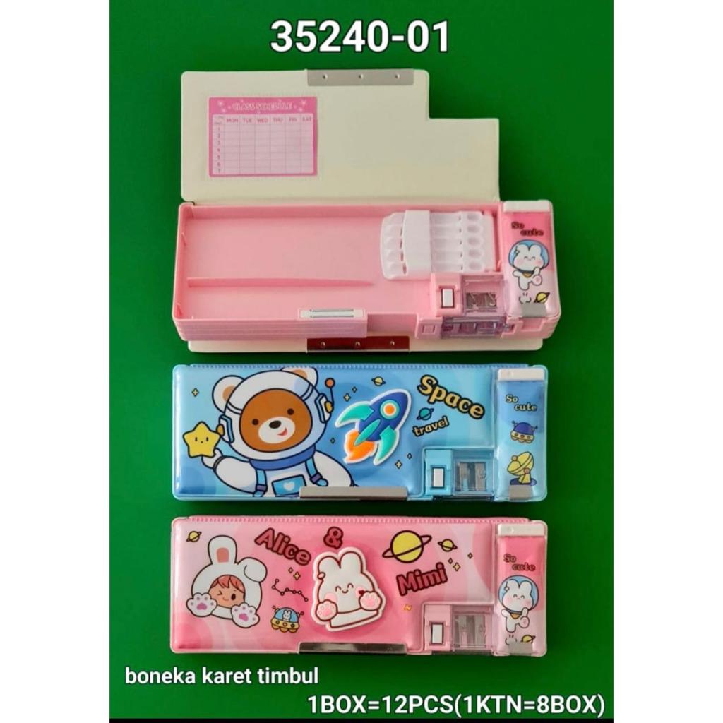 Xiaolingjing Pencil Case / Tempat Pensil Magnet 35240-01