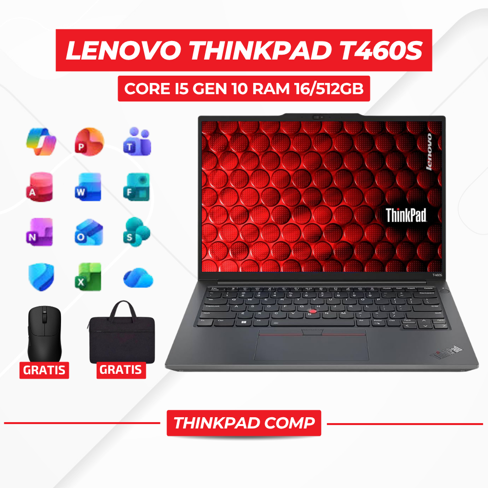 Lenovo Thinkpad T460 Core i5 Gen 8 | Thinkpad T460S Core i5 Gen 8 Ram 8/256GB - Laptop Thinkpad Seco