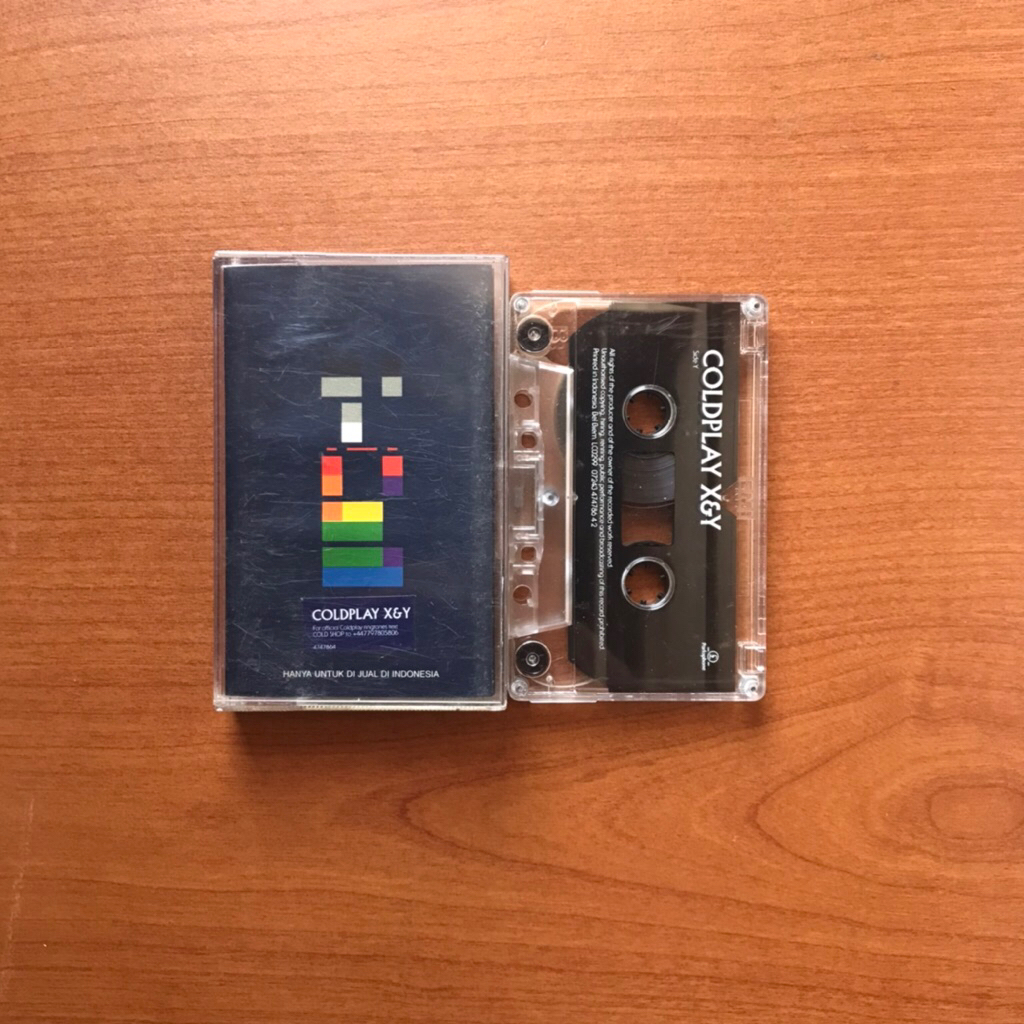Kaset Coldplay - X&Y (original)