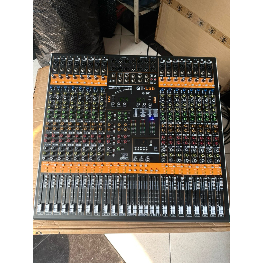 Mixer GT LAB 16 chanel gtlab G16 gen 2 plus Dobel Effek Original