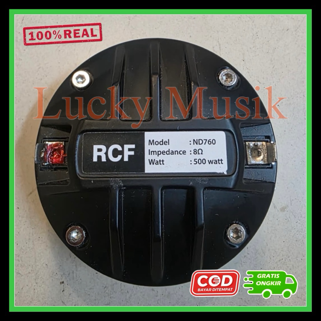 Driver Tweeter RCF ND760 cincin 500 watt tweeter rcf nd 760 ( BISA COD )