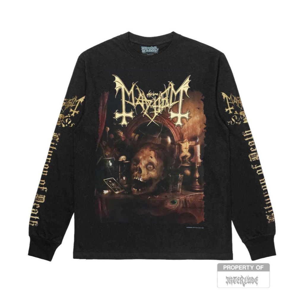 LONGSLEEVE – Mayhem – Liturgy Of Death kaos band black metal original