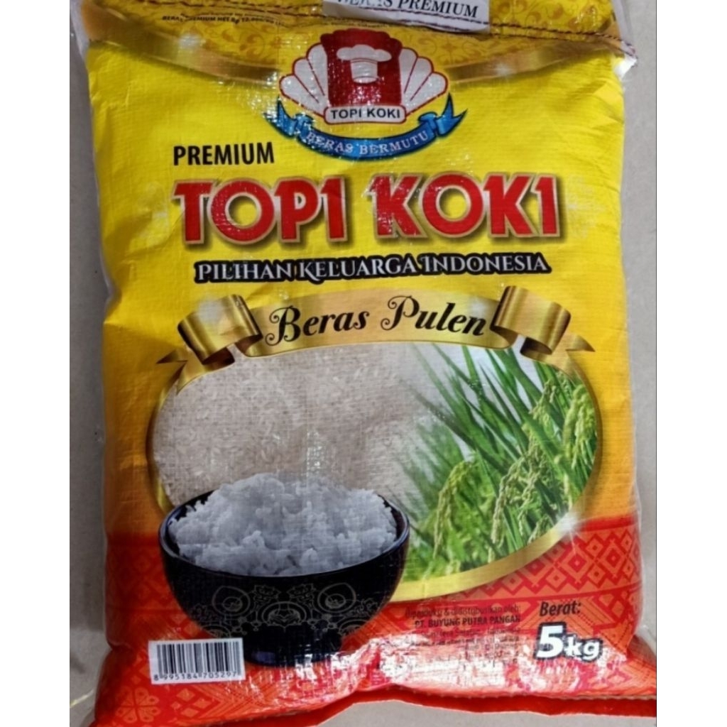 Beras Topi Koki 5kg