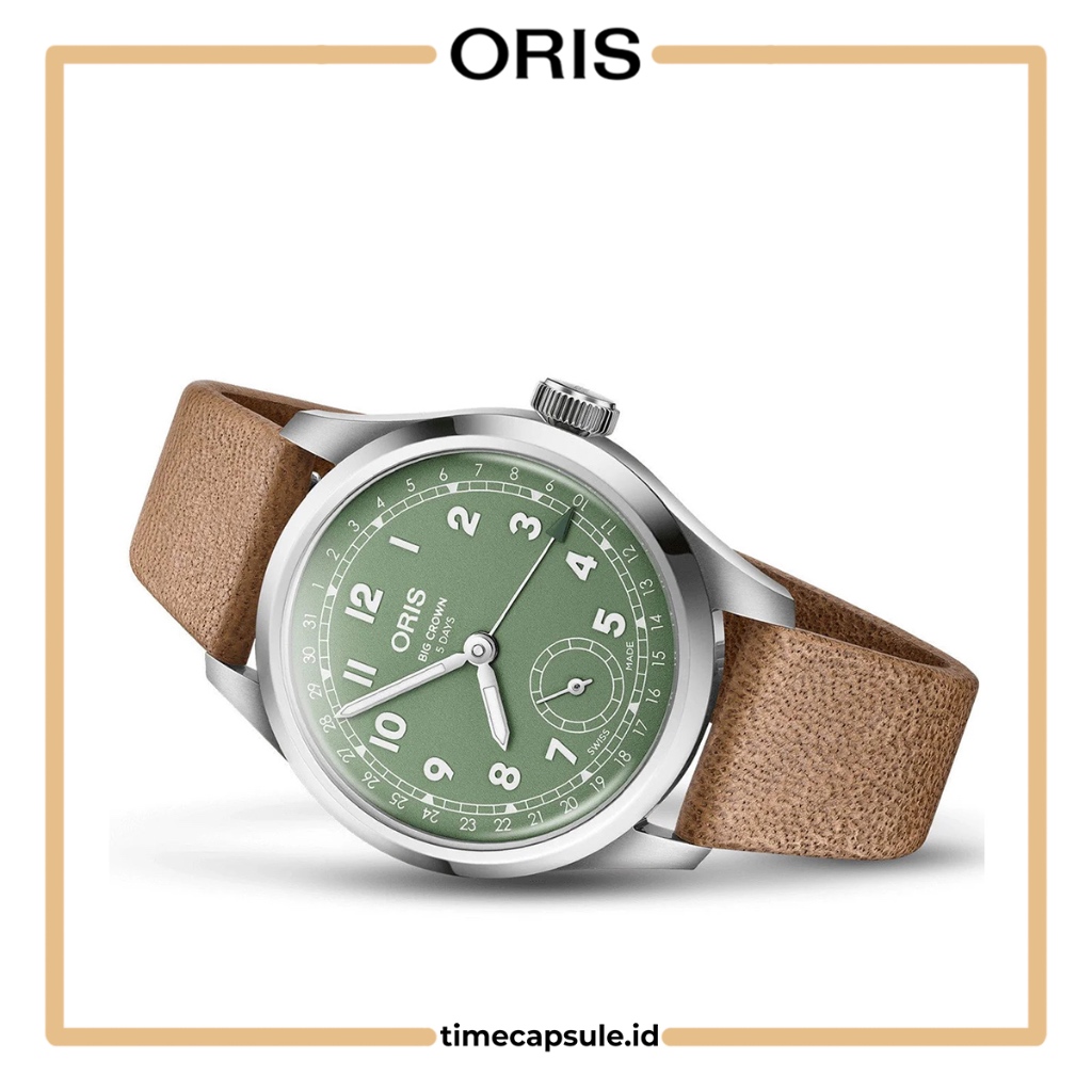 Jam Tangan ORIS Big Crown Pointer Date Calibre 403 - 403 7799 4067 Leather Strap Garansi Resmi Inter