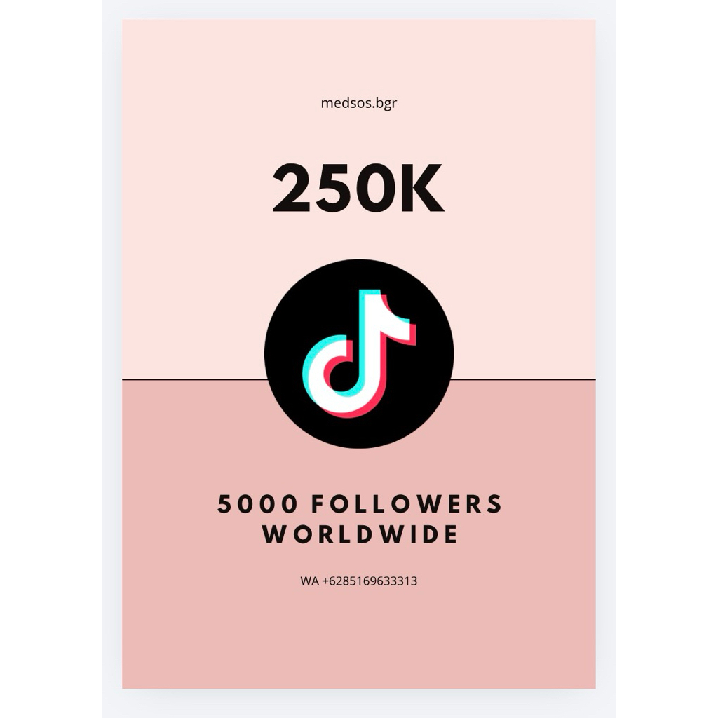 5K FOLLOWERS TIKTOK ASLI AKTIF REAL AKTIF TIKTOK FOLLOWERS FOLLOW