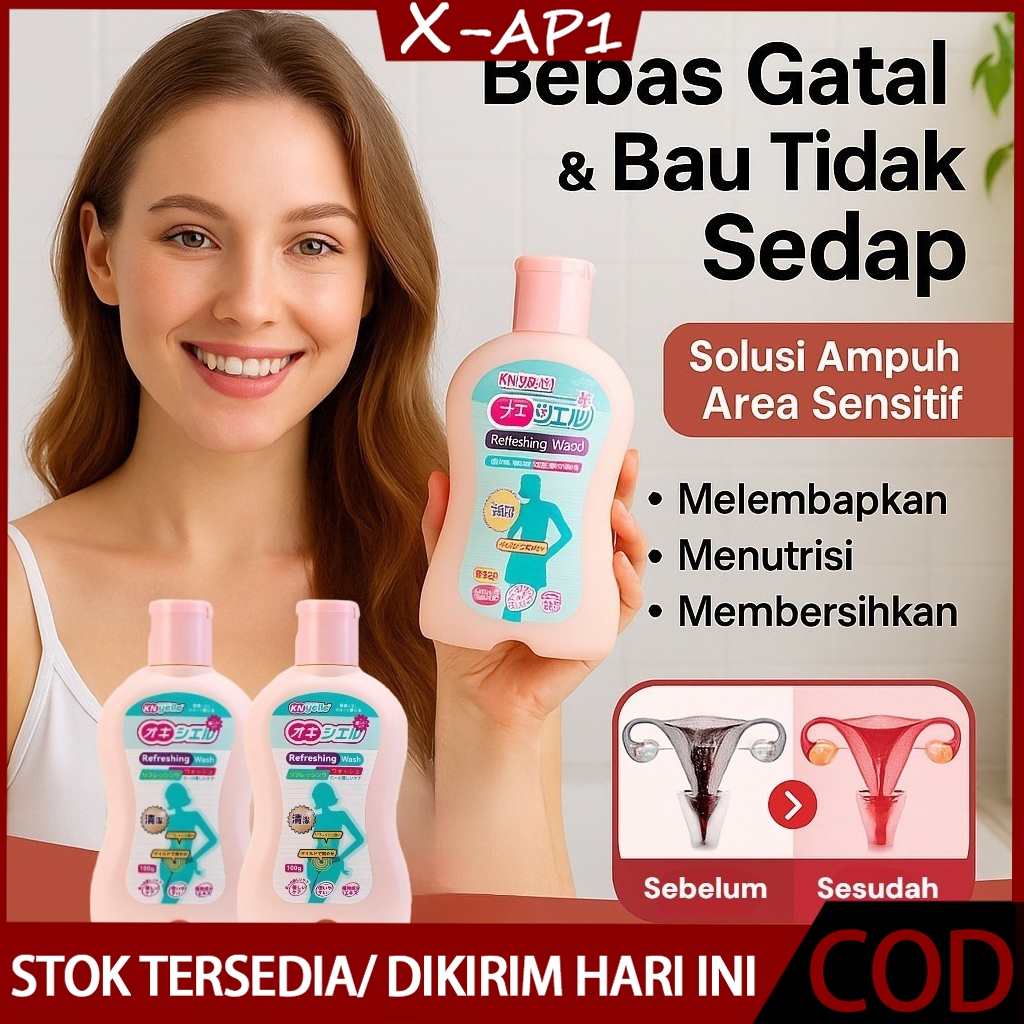 Oxyelle Pembersih Area Intim Wanita 100ml Cairan Perawatan Kewanitaan Cairan pembersih area intim