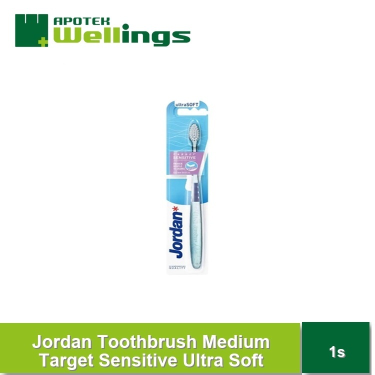Wellings Jordan Toothbrush Medium Target Sensitive Ultra Soft
