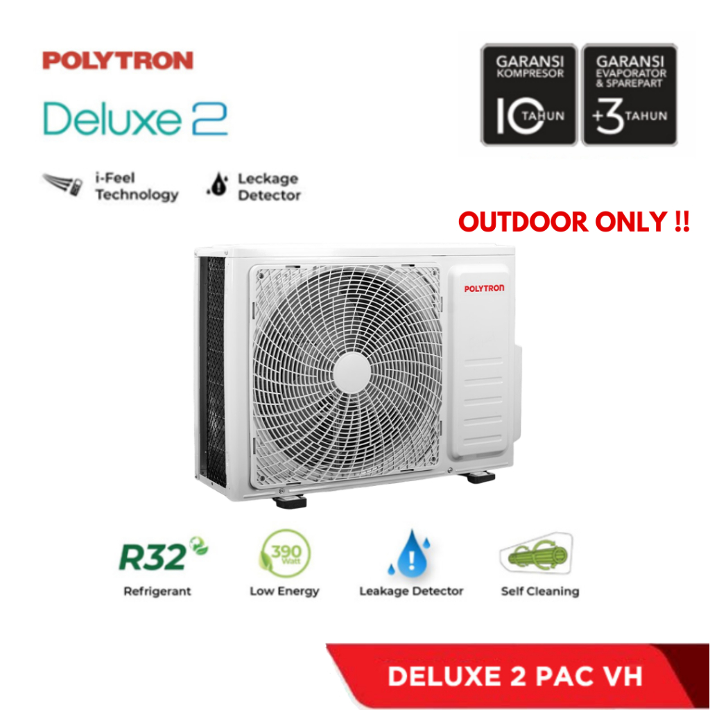 OUTDOOR AC POLYTRON PAC-09VH AC SPLIT 1 PK STANDARD NEUVA ICE PRO (OUTDOOR SAJA)
