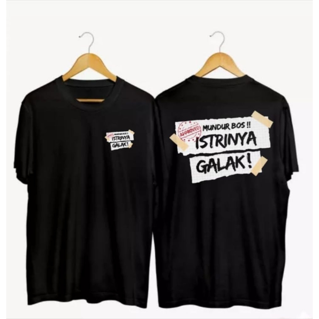 KAOS DISTRO MUNDUR BOS ISTRI YAH GALAK