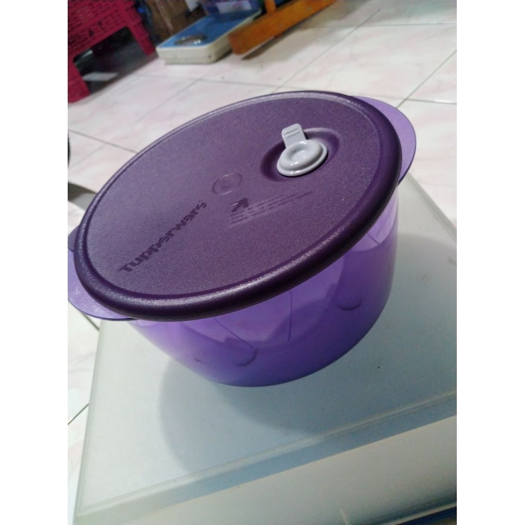 bowl kristal microwave ORI Tupperware BARU