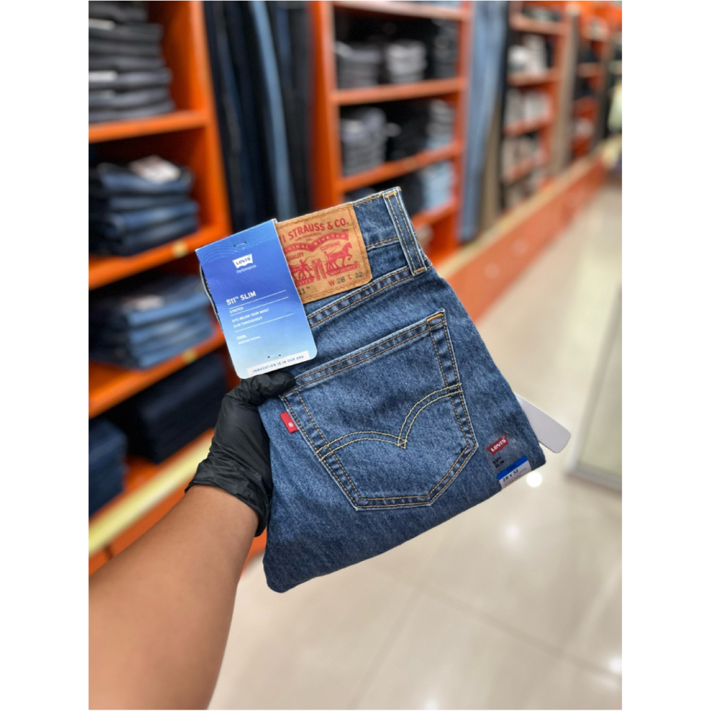 Celana Jeans Levis 511 Slim Stretch ( 04511 - 5538 )