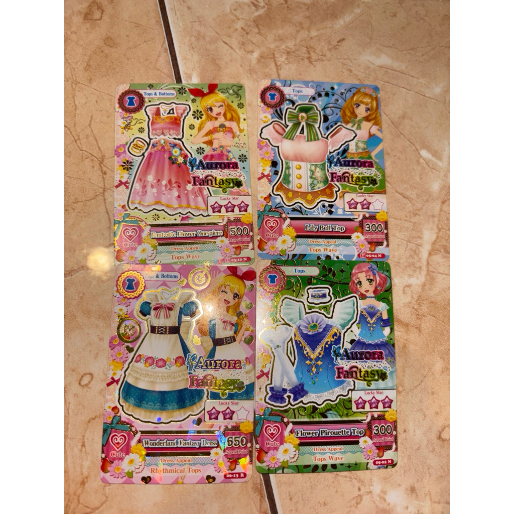 [BOOKED] Aikatsu Ichigo Fantastic Flower, Lily Bell, Wonderland Fantasy, Sakura Flower Pirouetteke