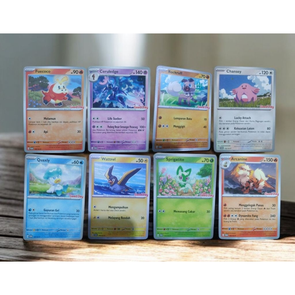 Kartu TCG Pokemon x Good Day Original Kartu Pokemon Original Asli