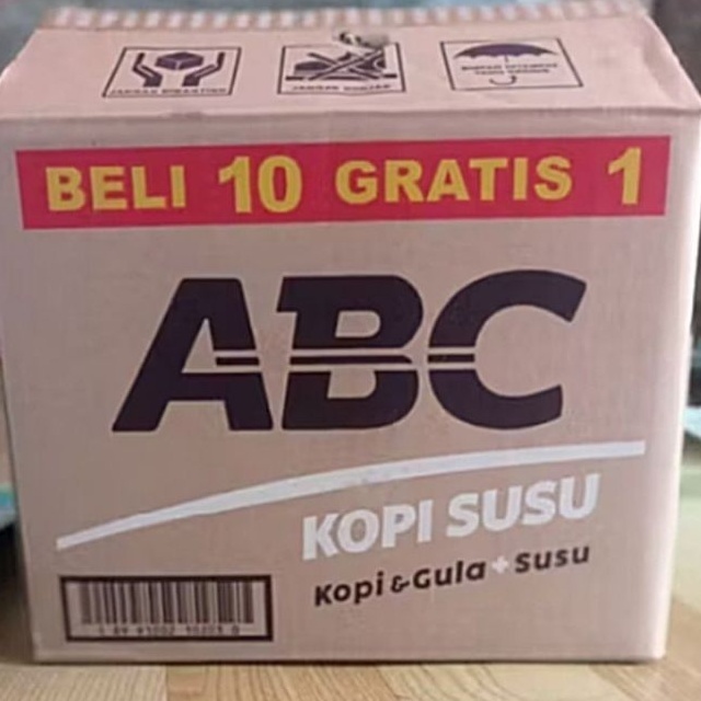 Kopi ABC Susu 1 Dus 12 Renceng Aman