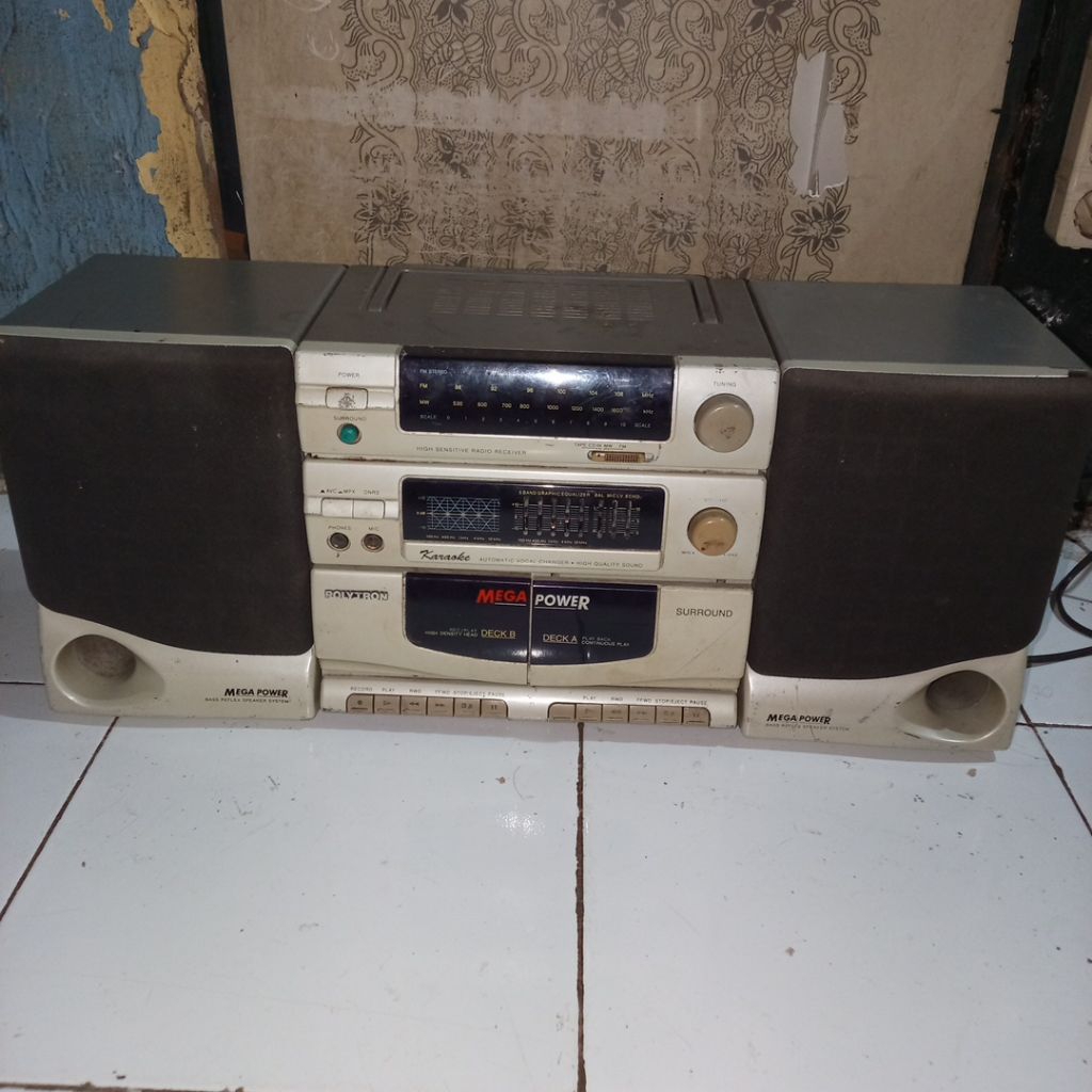 radio polytron Mega power rusak